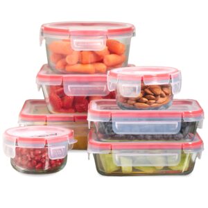 Alternative view of Pyrex® FreshLock™ 14-piece Mixed-Size Glass Storage Set