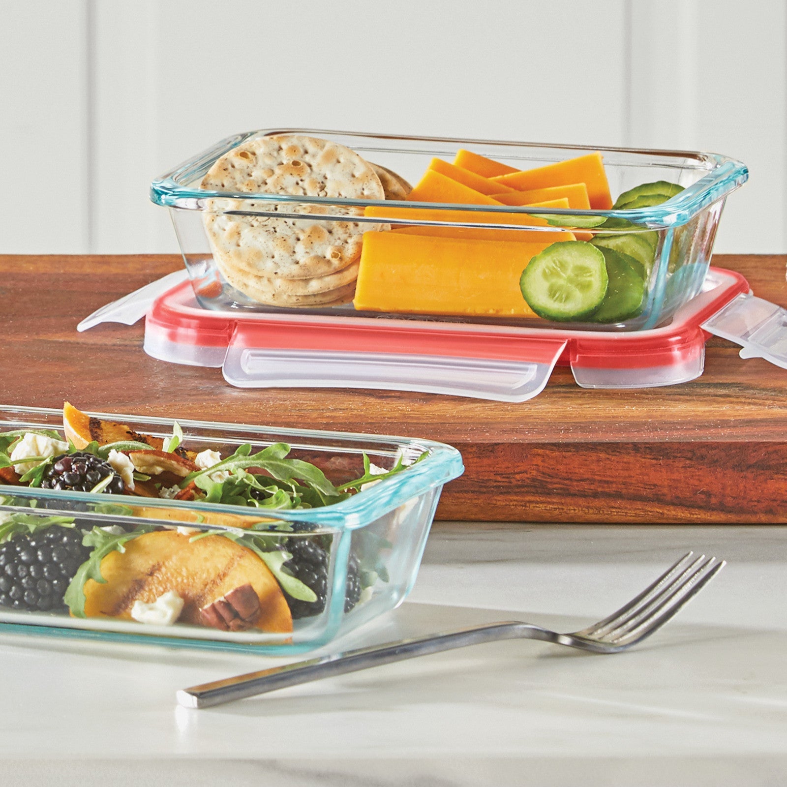 Pyrex® FreshLock™ 4-piece Glass Storage Set - Image 2