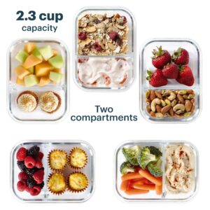 Pyrex® MealBox 10-Piece Divided Storage Set, 2.3 Cup - Image 4