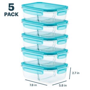 Pyrex® MealBox 10-Piece Divided Storage Set, 4 Cup - Image 3